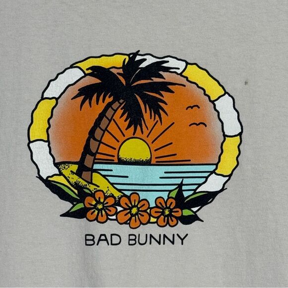 Bad Bunny 2022 Concert Tee Un Verani Sin Ti S - Picture 2 of 8